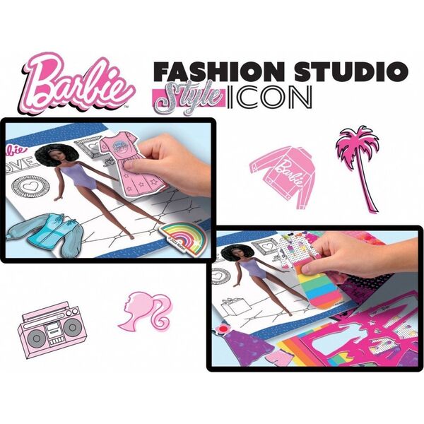 Lisciani LISCIANI BARBIE SKETCH BOOK STYLE ICON FASHION STUDIO 13048230 9788833512839