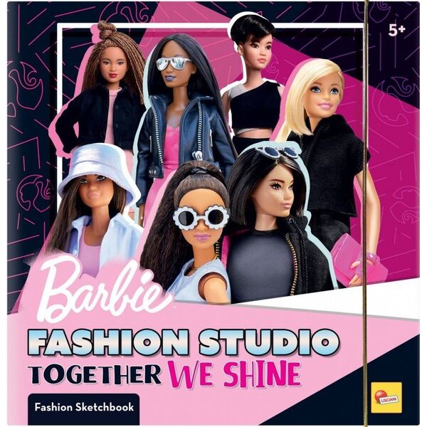 Lisciani LISCIANI BARBIE SKETCH BOOK TOGETHER FASHION STUDIO 13048238 9788833512808