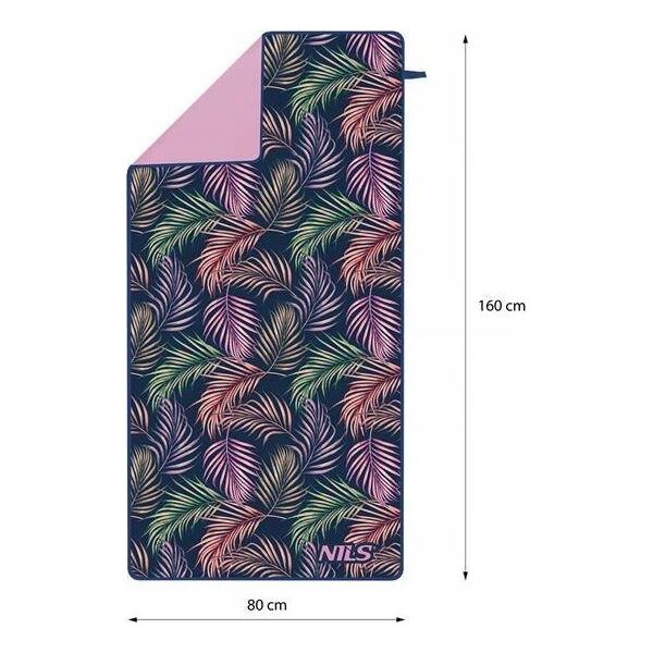 Nils Extreme NCR14 Dżungla - ręcznik z mikrofibry 160x80cm (15-06-084) 13050652 5907695527476