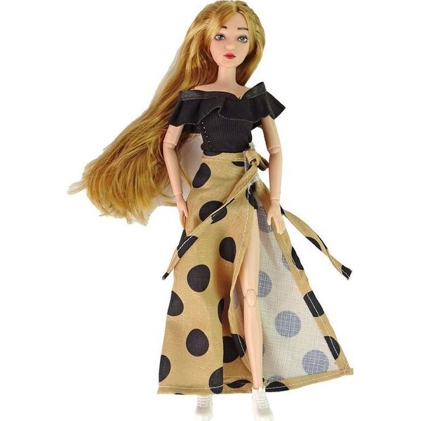 LeanToys Lalka Emily z Kotkiem Różami Długie Włosy 13053063 5905515359955