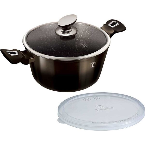 Berlinger Haus GARNEK GRANITOWY 28cm BERLINGERHAUS BH-6606 SHINY BLACK 13060837 5999108415166
