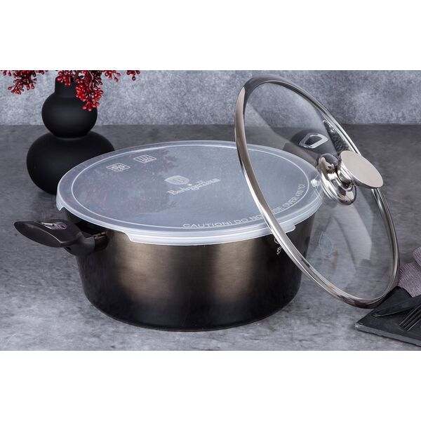 Berlinger Haus GARNEK GRANITOWY 28cm BERLINGERHAUS BH-6606 SHINY BLACK 13060837 5999108415166