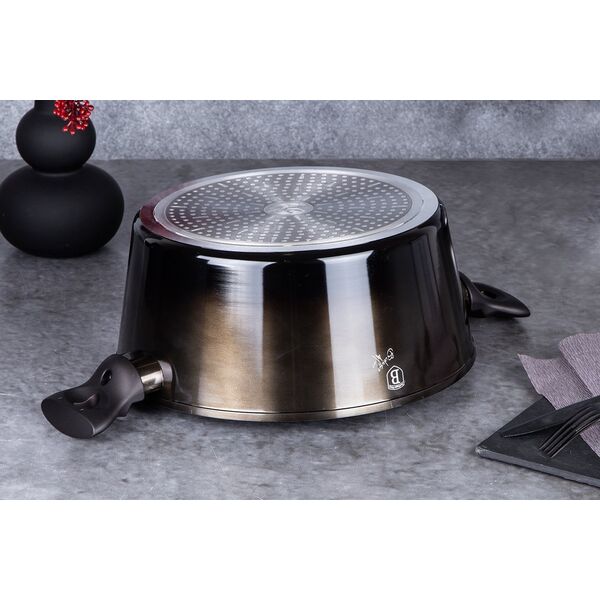 Berlinger Haus GARNEK GRANITOWY 28cm BERLINGERHAUS BH-6606 SHINY BLACK 13060837 5999108415166