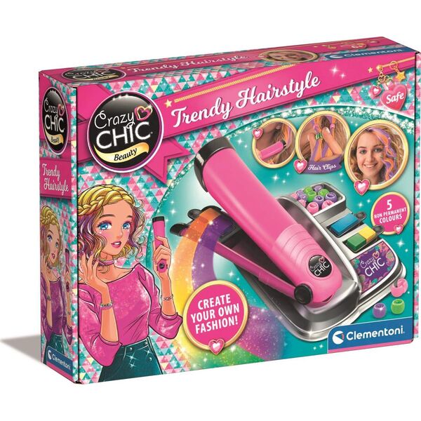 Clementoni Zestaw Crazy Chic - Crazy Fryzury 13063041 8005125187737