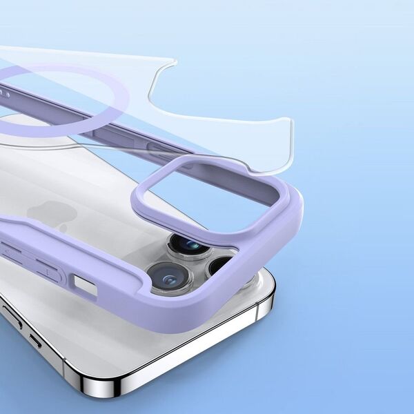DUXDUCIS Etui Dux Ducis Skin X Pro MagSafe Apple iPhone 15 Pro Max fioletowe 13087025 6934913025284