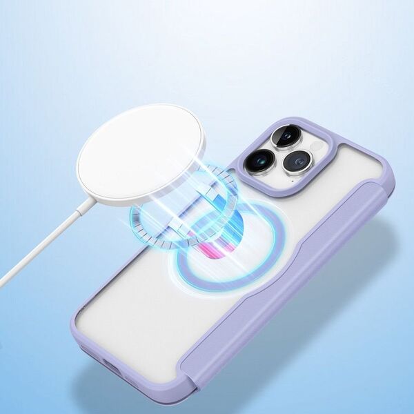DUXDUCIS Etui Dux Ducis Skin X Pro MagSafe Apple iPhone 15 Pro Max fioletowe 13087025 6934913025284