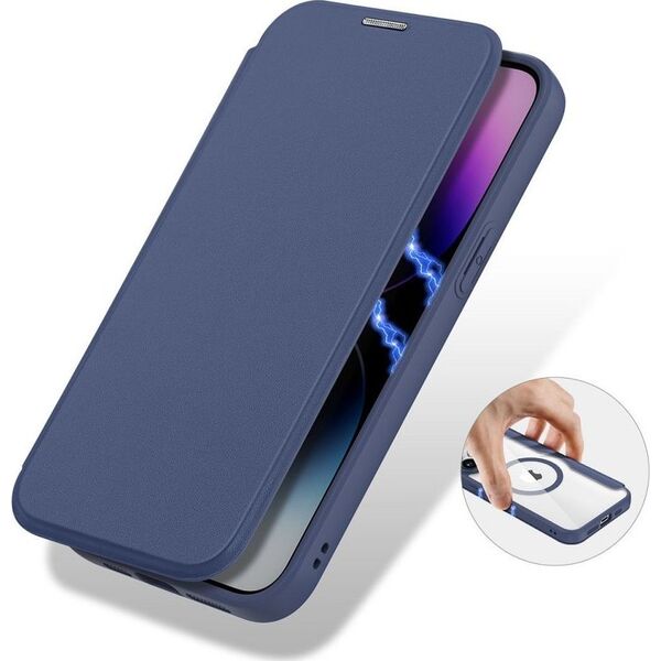 DUXDUCIS Etui Dux Ducis Skin X Pro MagSafe Apple iPhone 15 Pro Max niebieski 13087026 6934913025277