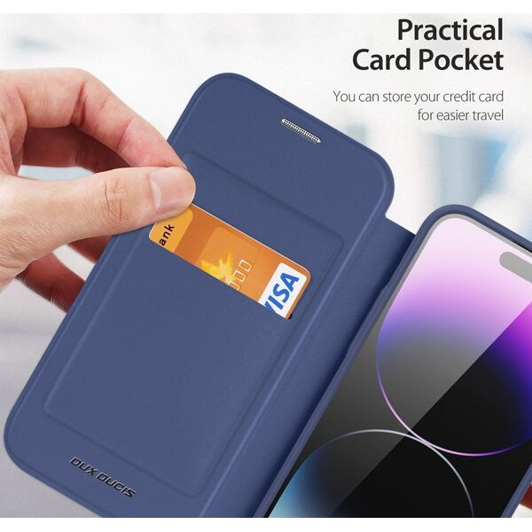 DUXDUCIS Etui Dux Ducis Skin X Pro MagSafe Apple iPhone 15 Pro Max niebieski 13087026 6934913025277
