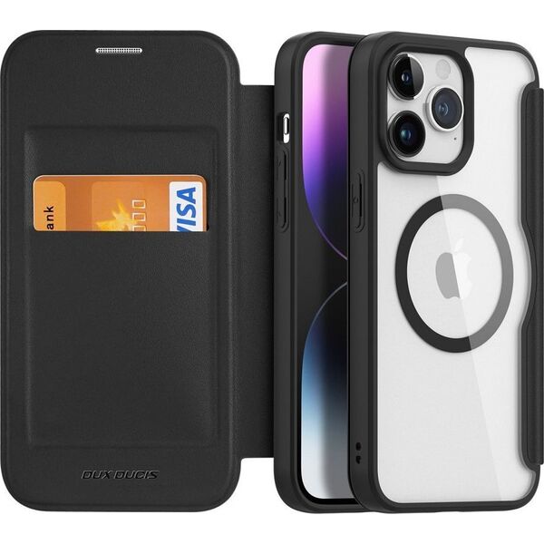 DUXDUCIS Etui Dux Ducis Skin X Pro MagSafe Apple iPhone 15 Pro czarny 13087030 6934913025239