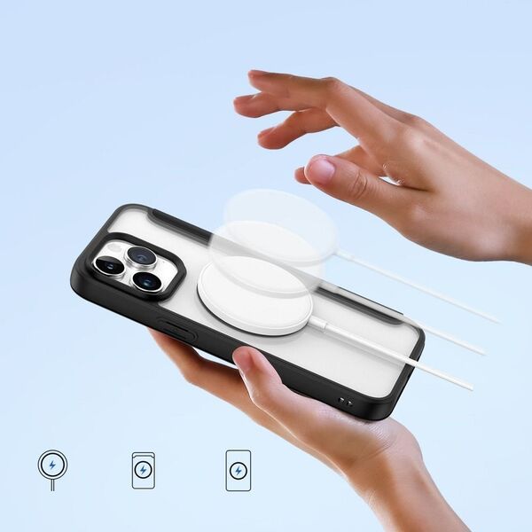 DUXDUCIS Etui Dux Ducis Skin X Pro MagSafe Apple iPhone 15 Pro czarny 13087030 6934913025239