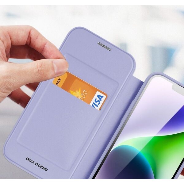 DUXDUCIS Etui Dux Ducis Skin X Pro MagSafe Apple iPhone 15 Plus fioletowy 13087031 6934913025222