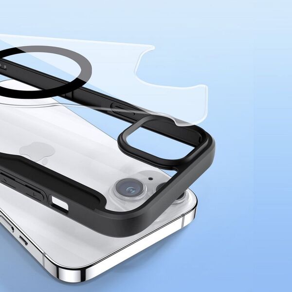 DUXDUCIS Etui Dux Ducis Skin X Pro MagSafe Apple iPhone 15 Plus czarny 13087033 6934913025208