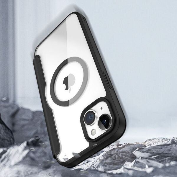 DUXDUCIS Etui Dux Ducis Skin X Pro MagSafe Apple iPhone 15 Plus czarny 13087033 6934913025208