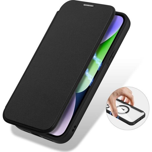 DUXDUCIS Etui Dux Ducis Skin X Pro MagSafe Apple iPhone 15 Plus czarny 13087033 6934913025208