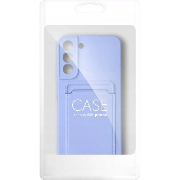 OEM Futerał CARD CASE do SAMSUNG A14 5G / A14 4G fioletowy 13087753 5903396203305