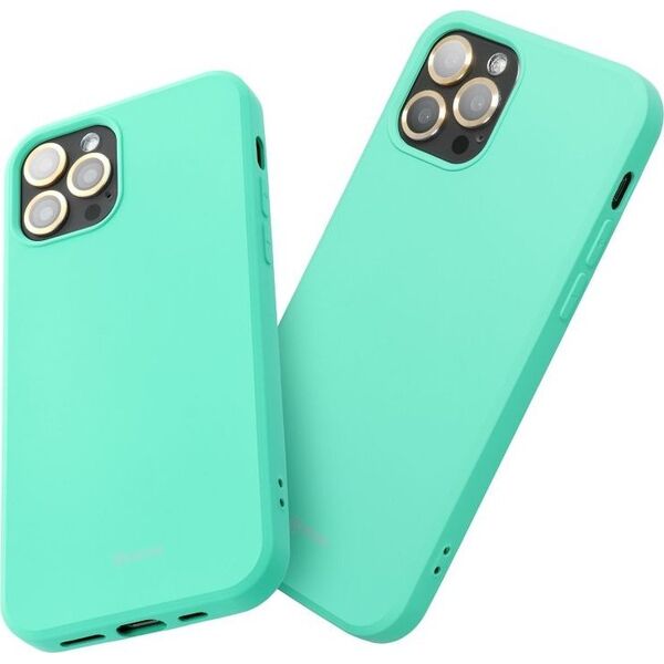 ROAR Futerał Roar Colorful Jelly Case - do iPhone 14 Miętowy 13087960 5903396254475