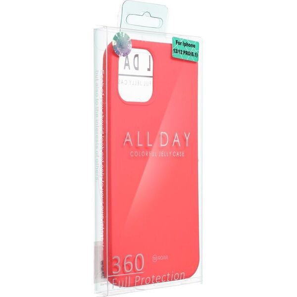 ROAR Futerał Roar Colorful Jelly Case - do iPhone 14 Brzoskwiniowy 13088041 5903396254529