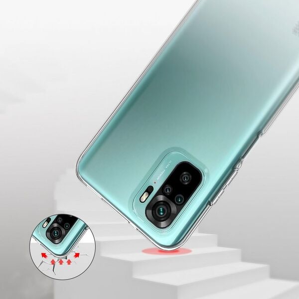 OEM Futerał CLEAR CASE 2mm BOX do XIAOMI Redmi NOTE 10 5G 13088071 5903396107580