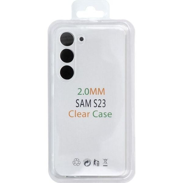 OEM Futerał CLEAR CASE 2mm BOX do SAMSUNG Galaxy S21 FE 13088073 5903396117169