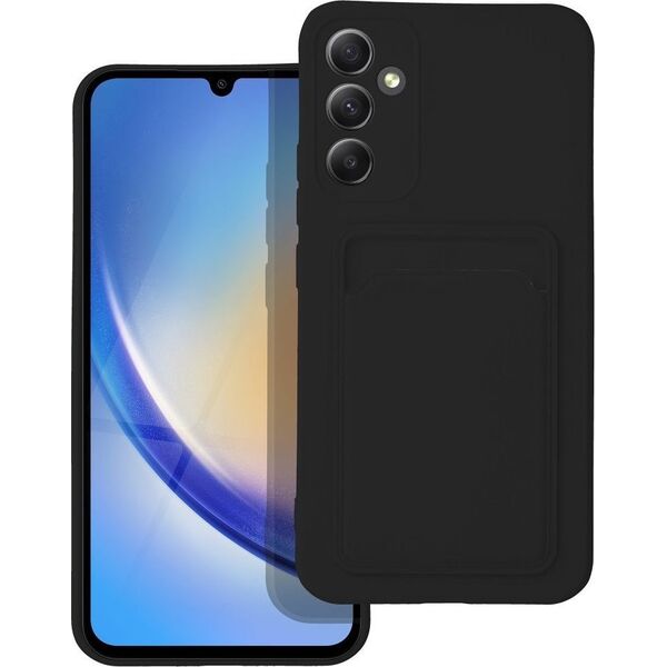 OEM Futerał CARD CASE do SAMSUNG A34 5G czarny 13088127 5903396200502