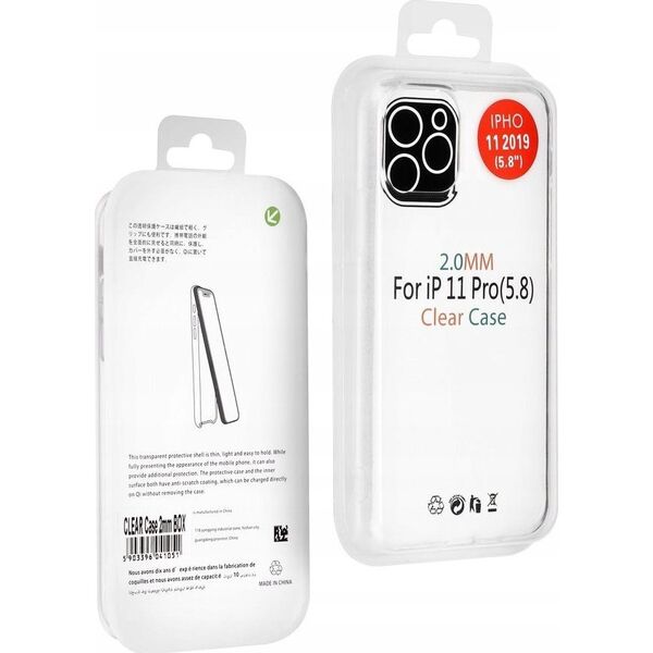 OEM Futerał CLEAR CASE 2mm do SAMSUNG Galaxy A14 4G (camera protection) 13088168 5903396199943