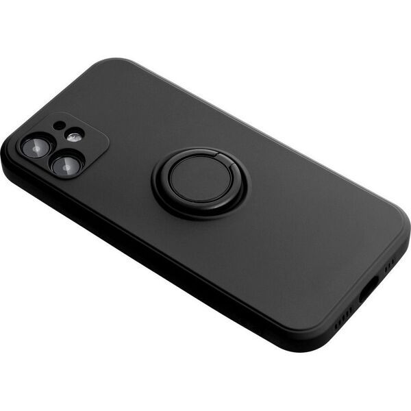 OEM Futerał SILICONE RING do IPHONE 7 / 8 / SE 2020 / SE 2022 czarny 13088274 5903396123559