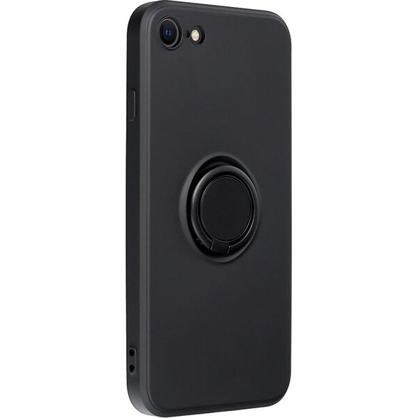 OEM Futerał SILICONE RING do IPHONE 7 / 8 / SE 2020 / SE 2022 czarny 13088274 5903396123559