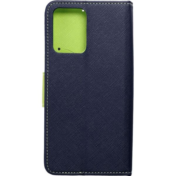 OEM Kabura Fancy Book do  XIAOMI Redmi NOTE 12 5G granatowy / limonka 13088324 5903396205262