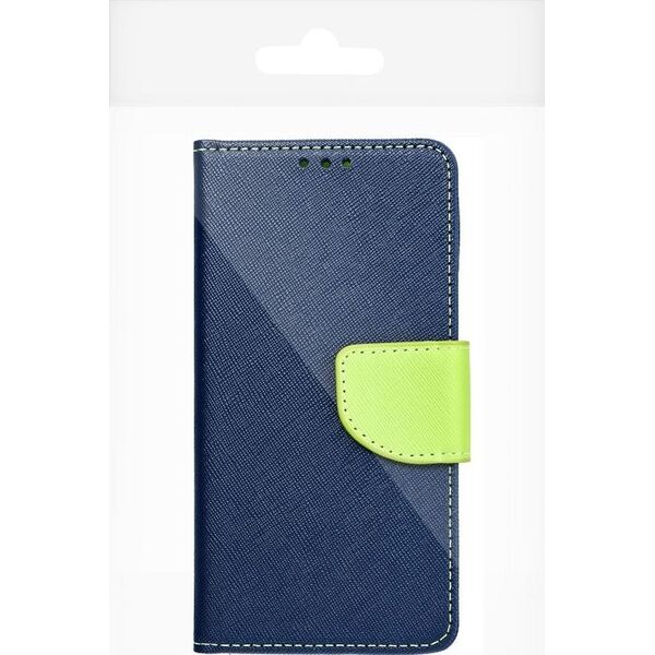 OEM Kabura Fancy Book do  XIAOMI Redmi NOTE 12 5G granatowy / limonka 13088324 5903396205262