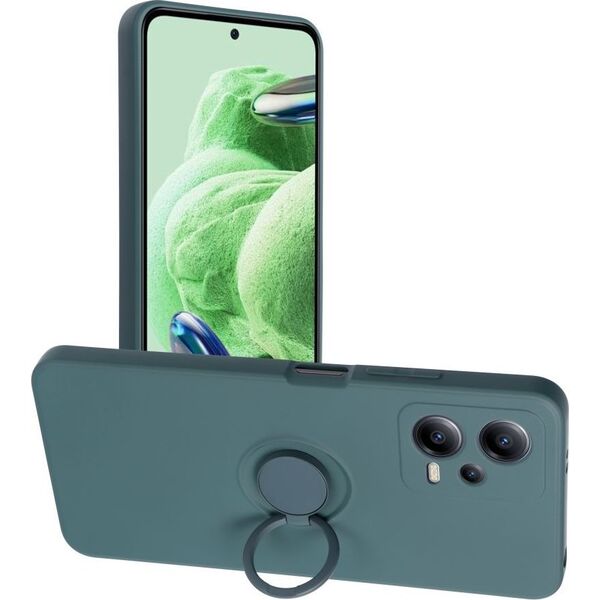 OEM Futerał SILICONE RING do XIAOMI Redmi NOTE 12 5G  zielony 13088339 5903396210488