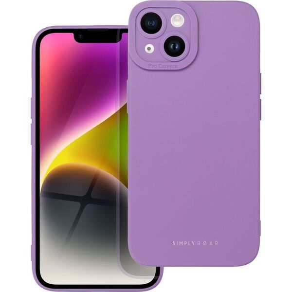ROAR Futerał Roar Luna Case - do iPhone 14 Fioletowy 13088445 5903396168307