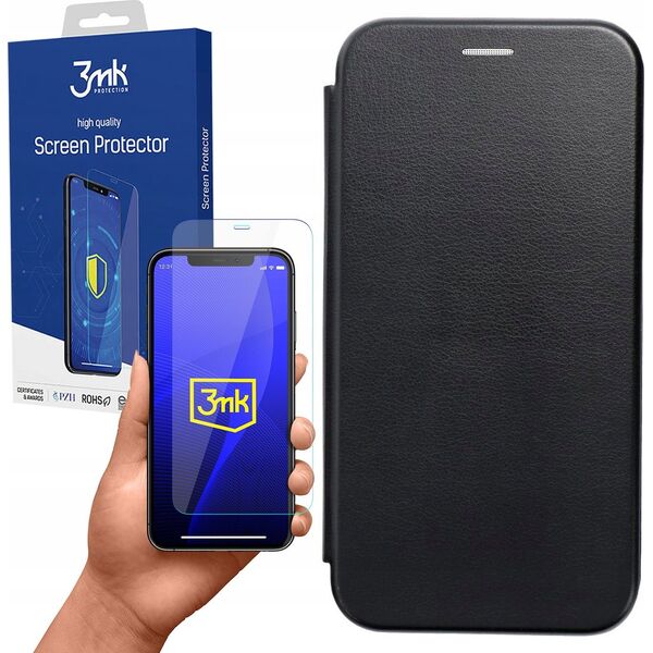 OEM Kabura Book Elegance do IPHONE 14 PLUS czarny 13088672 5903396163388