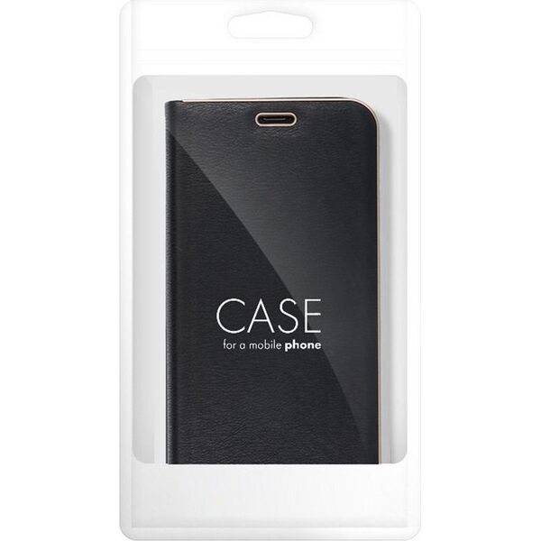 OEM Kabura LUNA Book Gold do IPHONE 15 Pro czarny 13089173 5903396216961