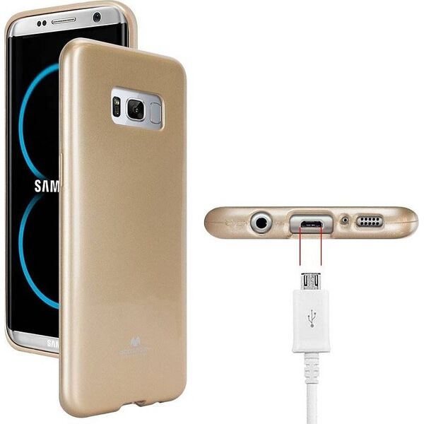 Mercury MERCURY JELLY CASE IPHONE 15 PRO MAX (6.7), GOLD / ZŁOTY 13089237 8809887905376