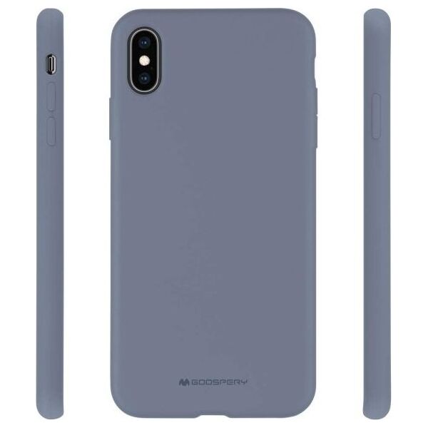 Mercury MERCURY SILICONE CASE IPHONE 15 PLUS (6.7), LAVENDER GRAY / LAWENDOWY 13089250 8809887904744