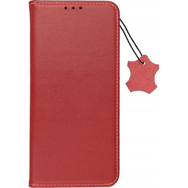 OEM Kabura skórzana SMART PRO do XIAOMI Redmi 12C bordowy 13089304 5903396206986