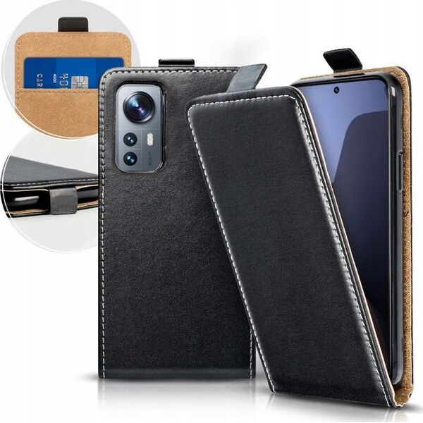 OEM Kabura SLIM FLEXI FRESH Pionowa do XIAOMI Redmi NOTE 12 PRO 5G czarny 13089312 5903396204265