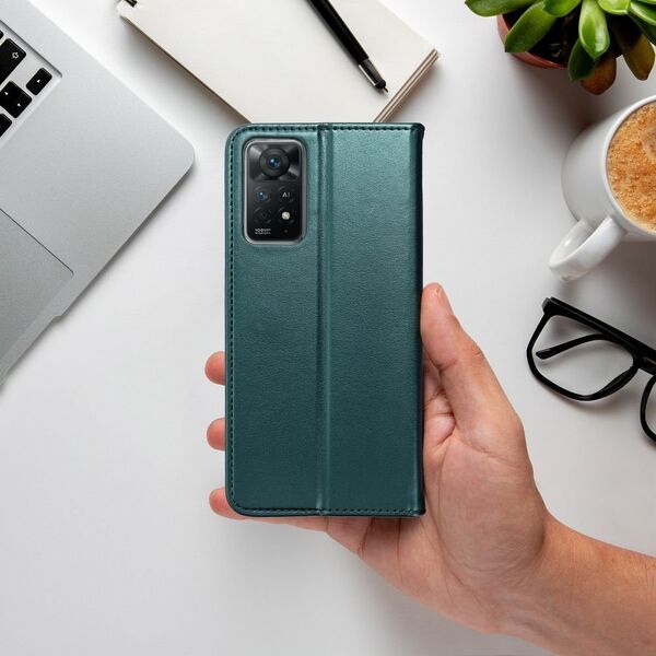 OEM Kabura Smart Magneto do XIAOMI REDMI NOTE 12 PRO 5G ciemnozielony 13089327 5903396207846