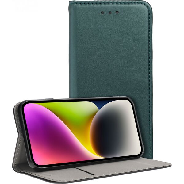 OEM Kabura Smart Magneto do XIAOMI REDMI NOTE 12 PRO PLUS 5G ciemnozielony 13089358 5903396207884