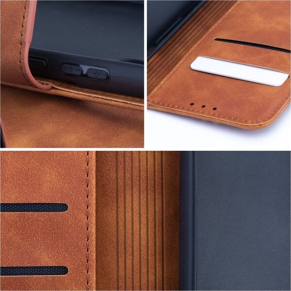 OEM Kabura TENDER Book do XIAOMI Redmi NOTE 12 4G brązowy 13089568 5903396202360