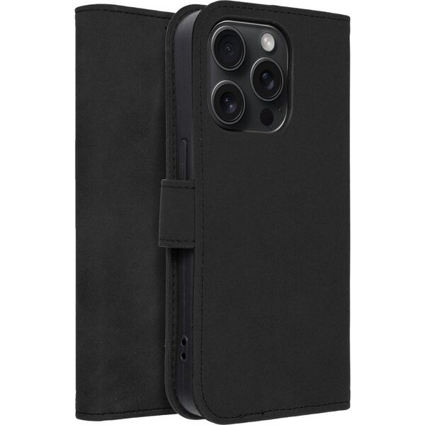 OEM Kabura TENDER Book do IPHONE 15 Pro czarny 13089698 5903396217111