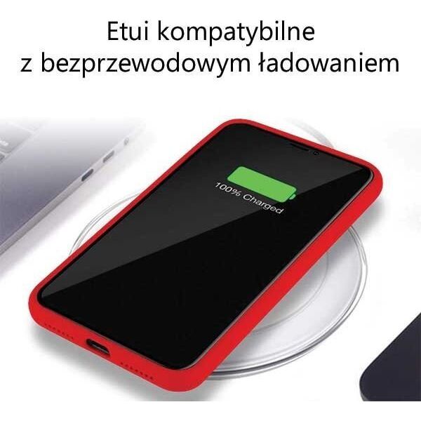 Mercury MERCURY SILICONE CASE IPHONE 15 PLUS (6.7), RED / CZERWONY 13089726 8809887904720