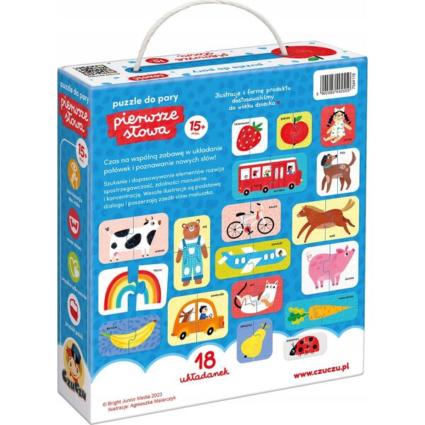 Czuczu Puzzle do pary - Pierwsze słowa 13095214 5902983492559