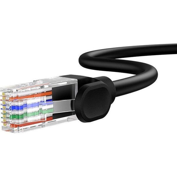 Baseus Kabel sieciowy Baseus Ethernet CAT5, 8m (czarny) 13097249 6932172637002