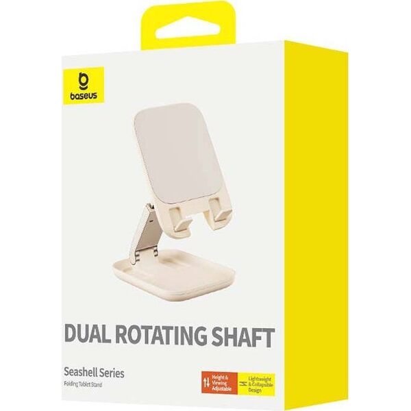 Stojak Baseus Składany stojak na tablet Baseus Seashell (różowy) 13097252 6932172634636
