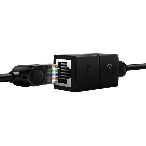 Baseus Złączka sieciowa Baseus, AirJoy series (czarny) 13098918 6932172630416