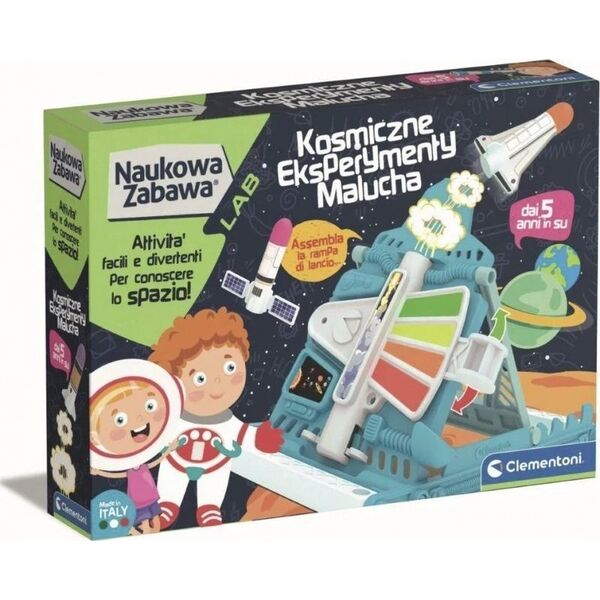 Clementoni Zestaw Kosmiczne Eksperymenty Malucha 13099814 8005125507986