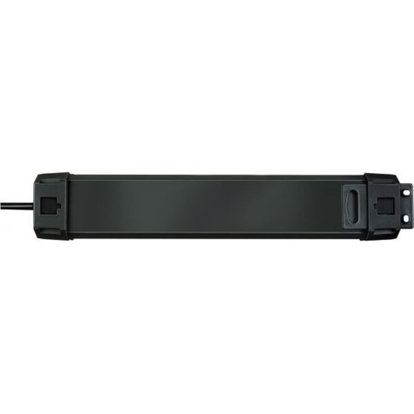 Listwa zasilająca Brennenstuhl BRENNENSTUHL LISTWA PRZEPIĘCIOWA "PREMIUM-LINE" 4GN, 3M CZARNA 60.000A 13113467 4007123674039