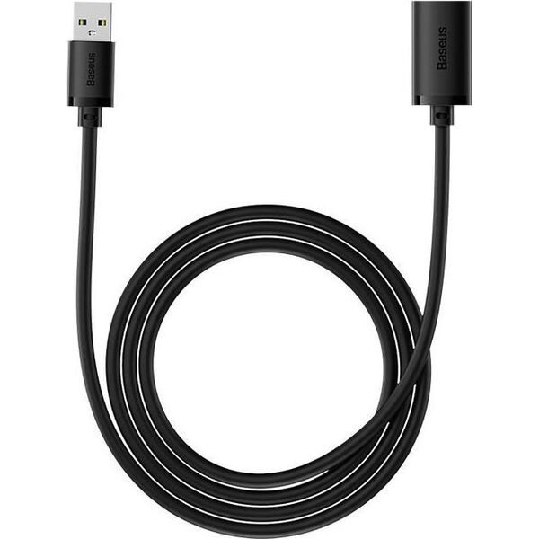 Kabel USB Baseus USB-A - USB-A 1.5 m Czarny (B00631101111-00) 13117348 6932172629878