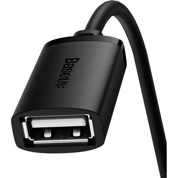 Kabel USB Baseus USB-A - USB-A 1.5 m Czarny (B00631101111-00) 13117348 6932172629878